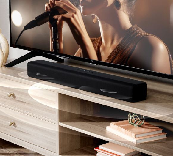 Die Fire TV Soundbar hat keine Funktionen eines Fire-TV-Geräts und erlaubt keine Sprachsteuerung mittels Alexa. (Bild: Amazon)